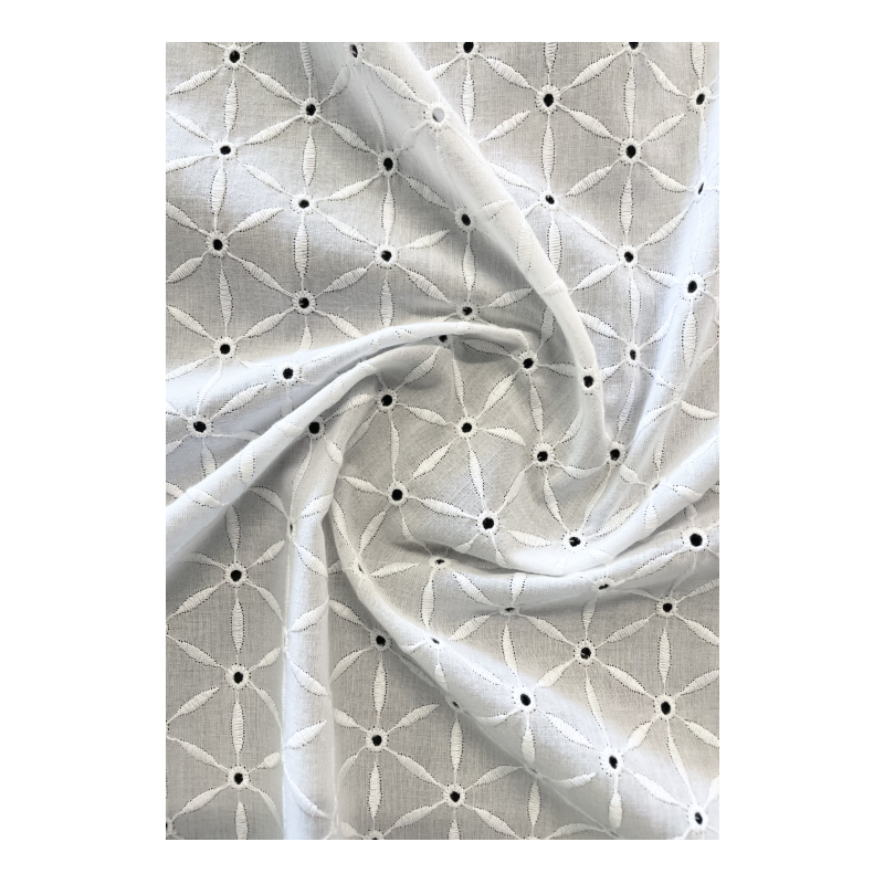 Broderie Anglaise EDIMBOURG White