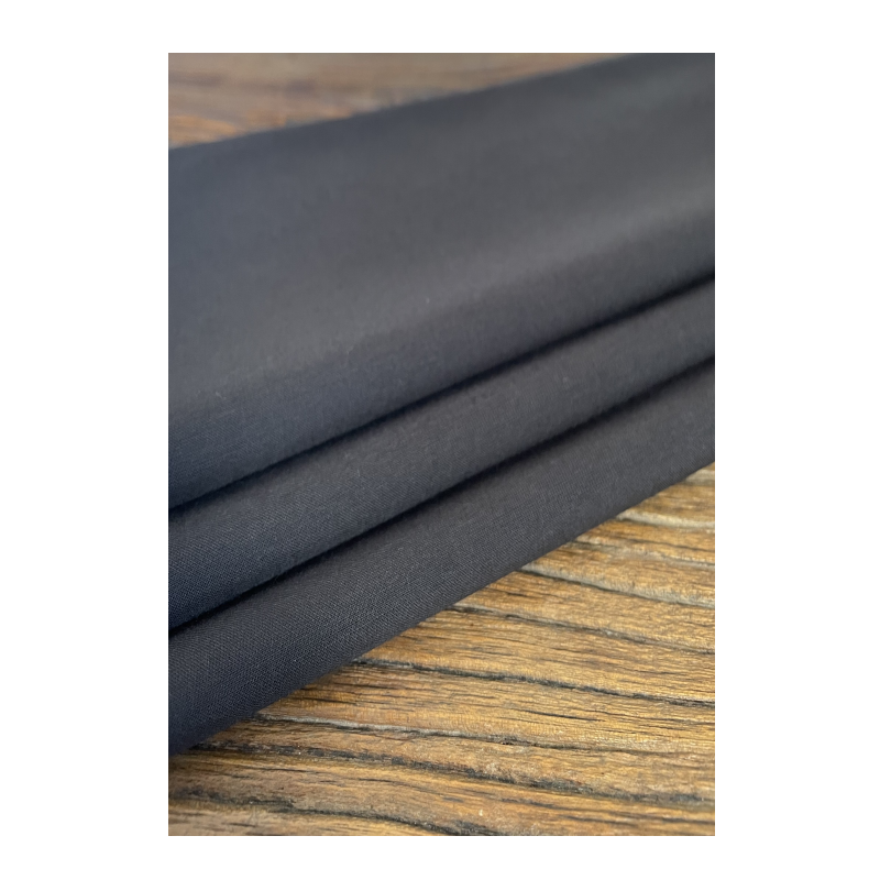 tissu coton uni anthracite