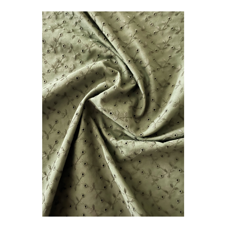 Clothing fabric GLASGOW Khaki