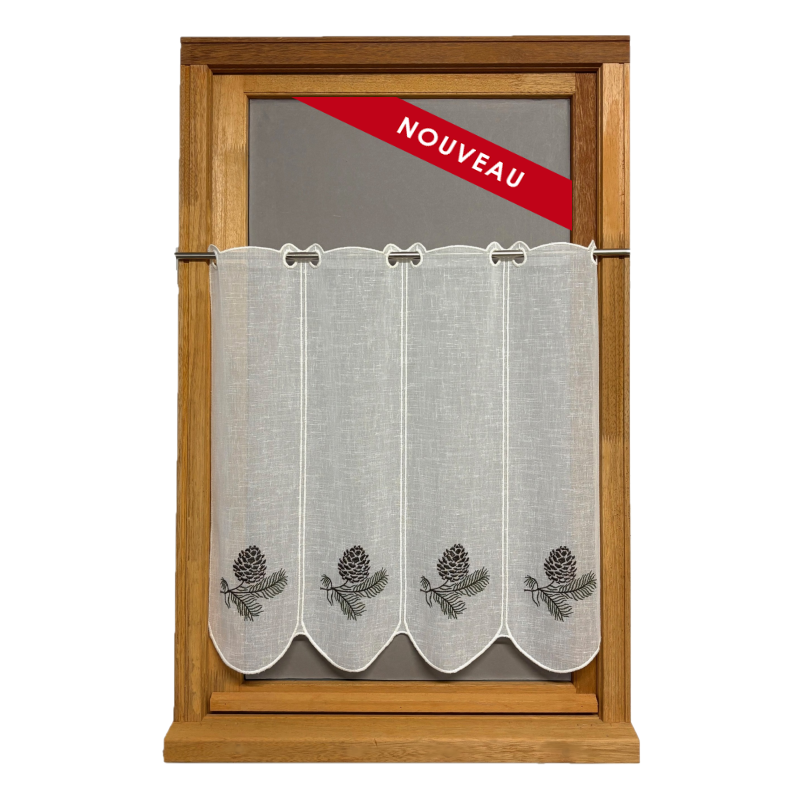 PINE CONE Cafe curtain
