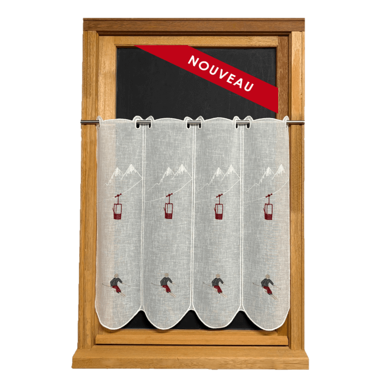 Short Curtain SKIER
