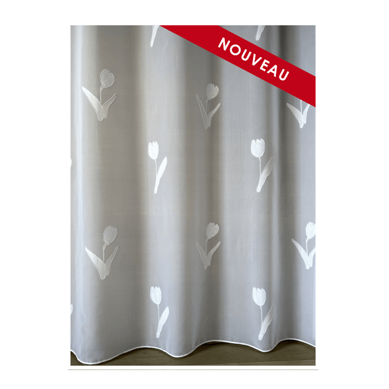 Voilage TULIPA Blanc