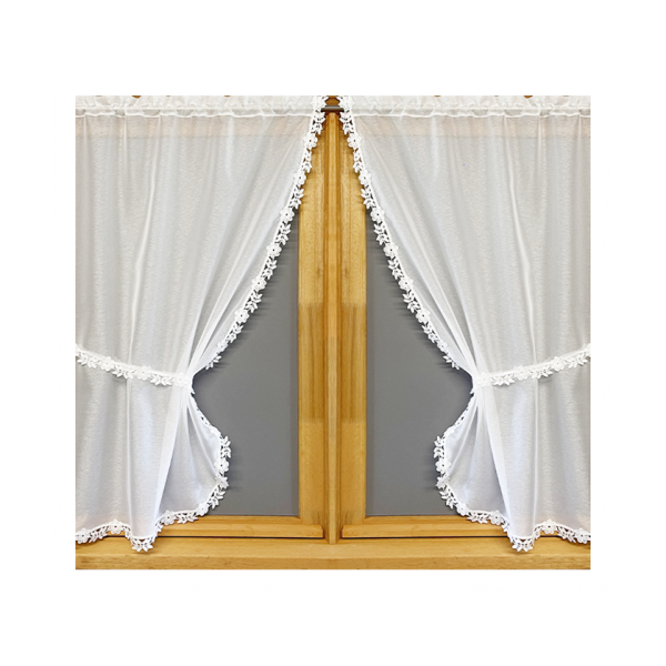 HONORINE Trimmed curtains
